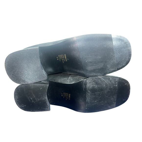 AJ Valenci Valencia black Suede Shearling Lace-Up Ankle Boots Women’s 8W wide - Picture 7 of 12